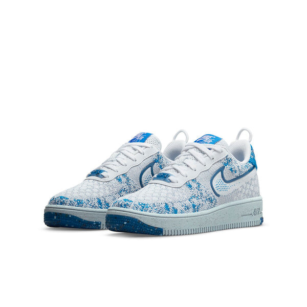 Кроссовки air force 1 crater flyknit Nike, синий — фото 3