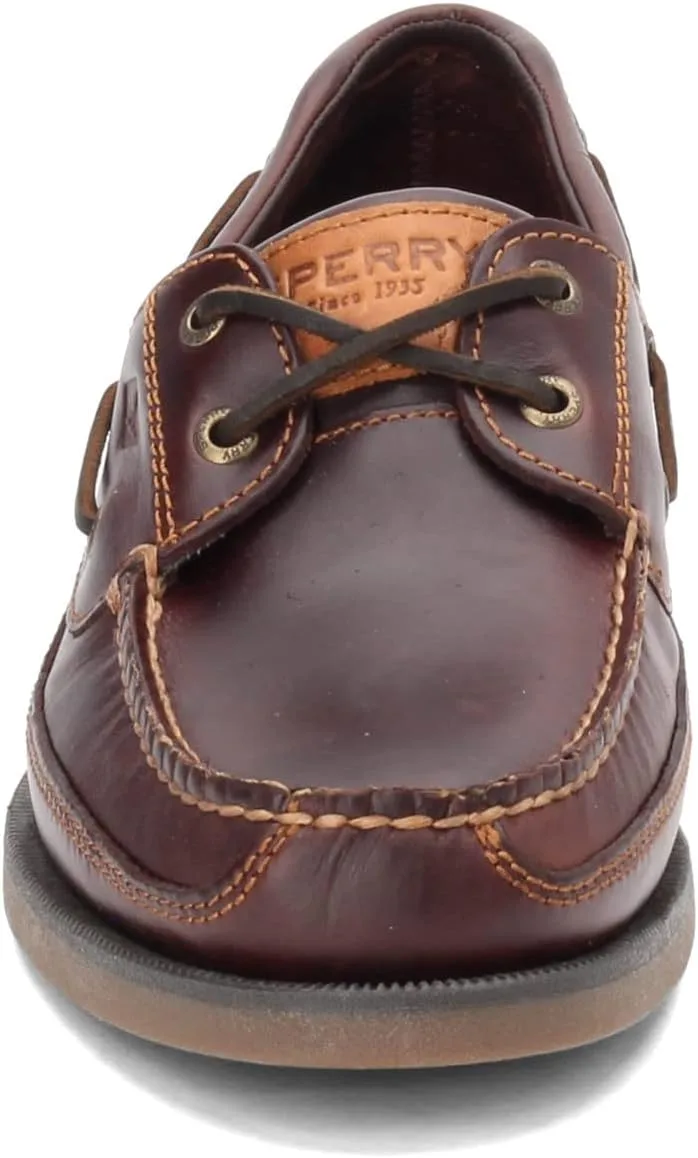 Мужские туфли Sperry Top Sider - A/A с двумя кожаными туфлями, амаретто — фото 4