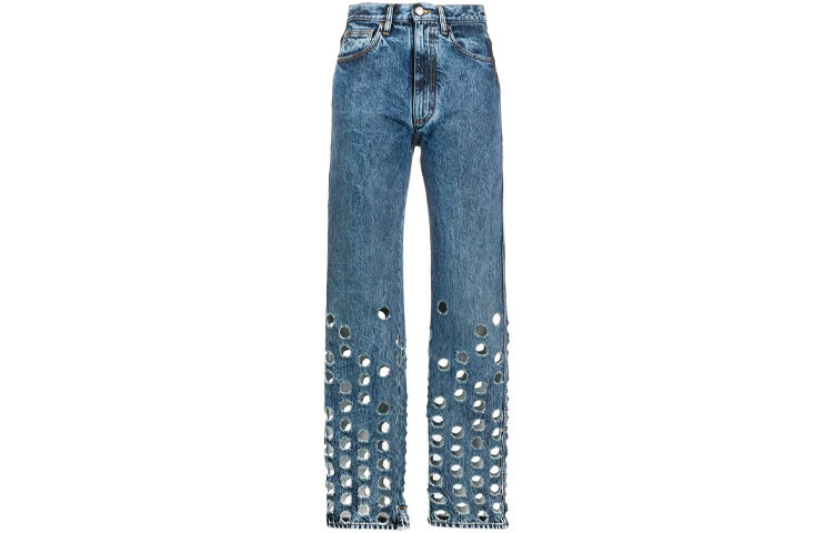 

Джинсы женские синие Maison Margiela