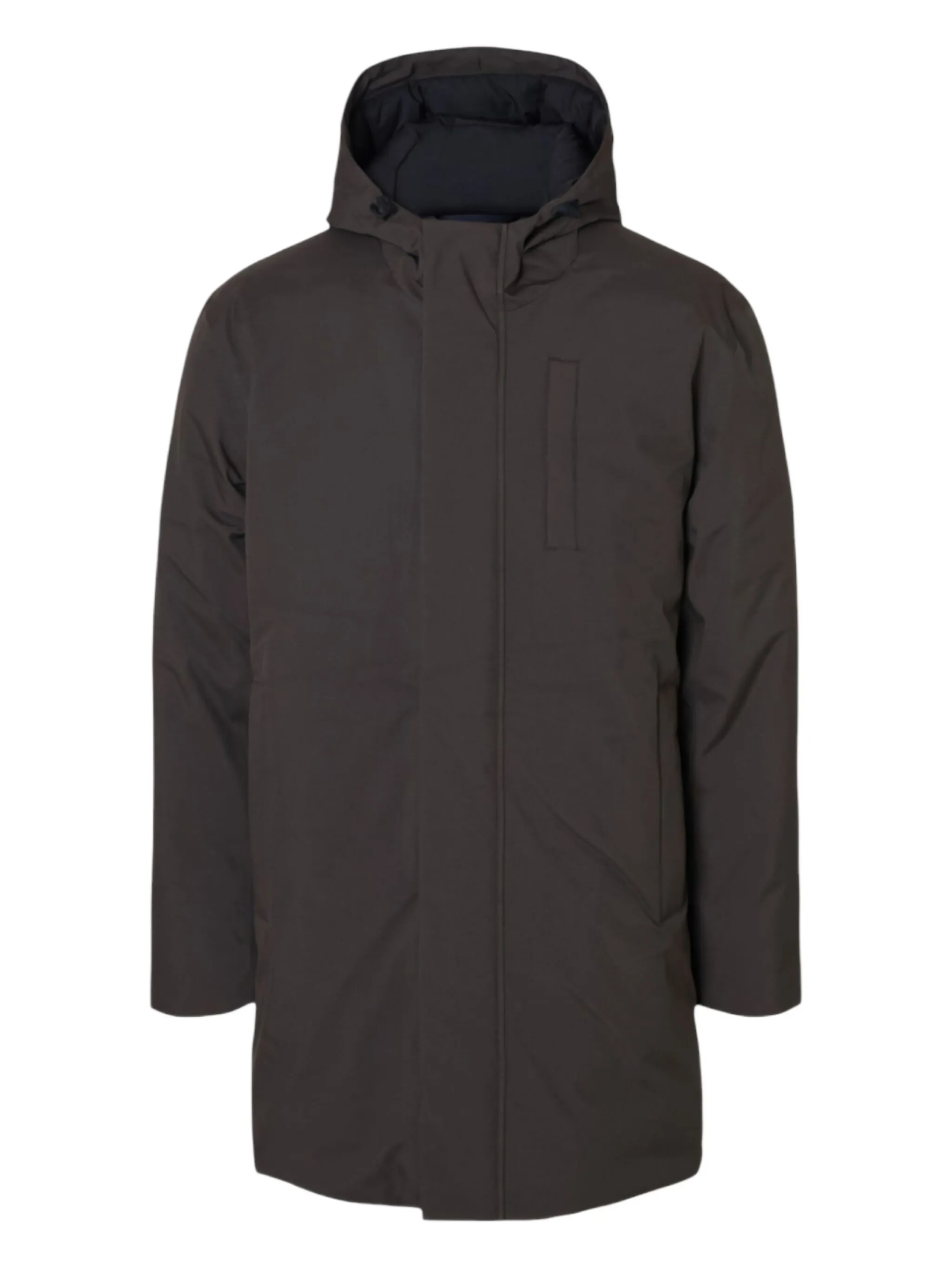 

Пальто с капюшоном Selected, коричневый