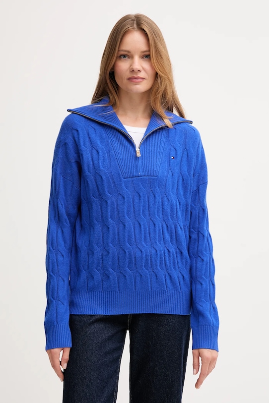 

Шерстяной свитер Tommy Hilfiger, синий