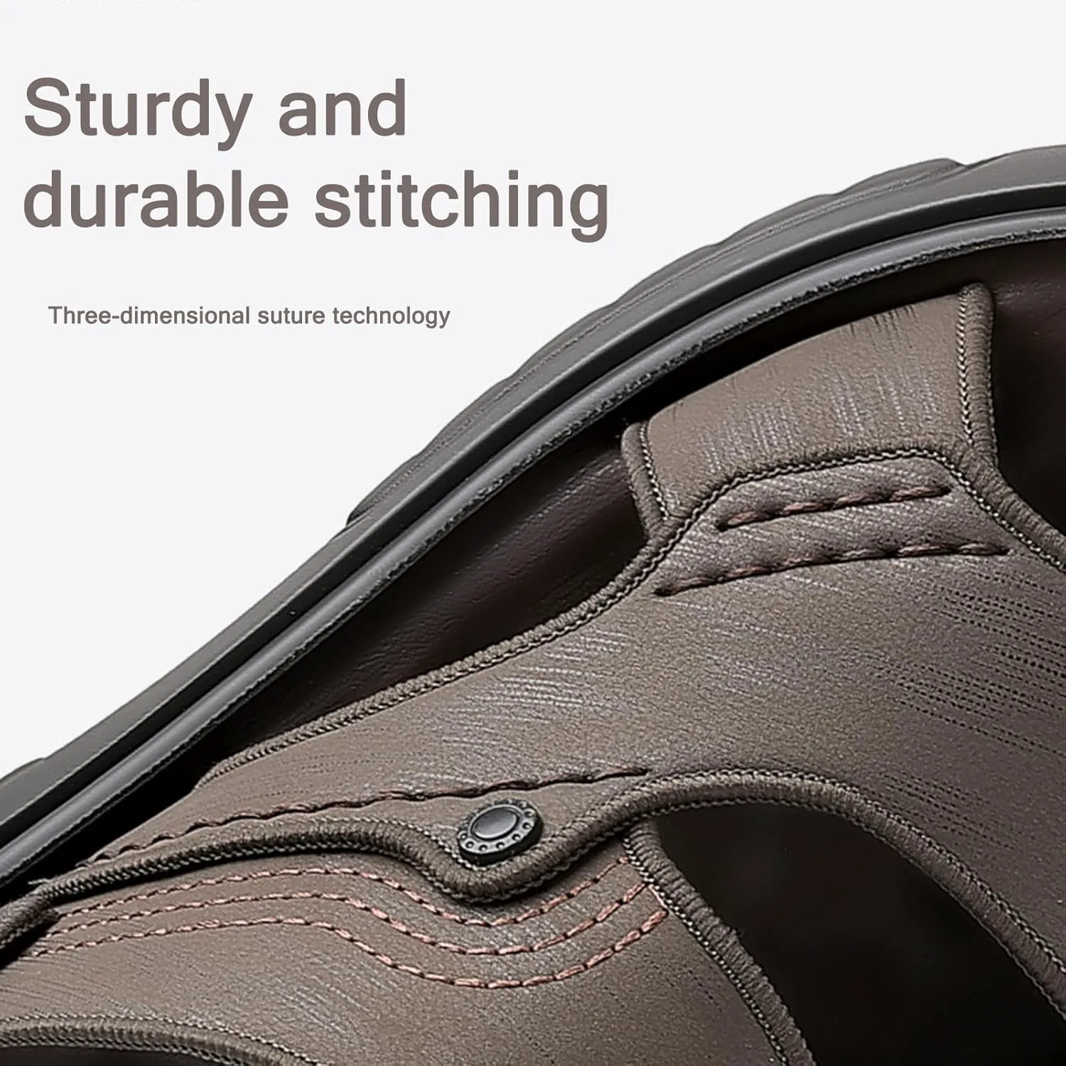 

Мужские спортивные сандалии из искусственной кожи с комфортной и дышащей подошвой, легкие летние ортопедические шлепанцы для походов, спортивная обувь для мужчин, открытые для пляжа, сандалии для ходьбы Crysterris