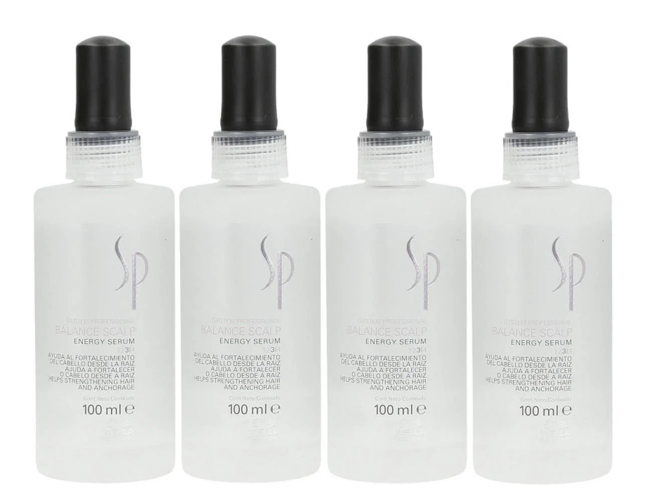 Энергетическая сыворотка для кожи головы «SP Balance Scalp» от Wella Professionals, 4 x 100 мл Wella Professionals