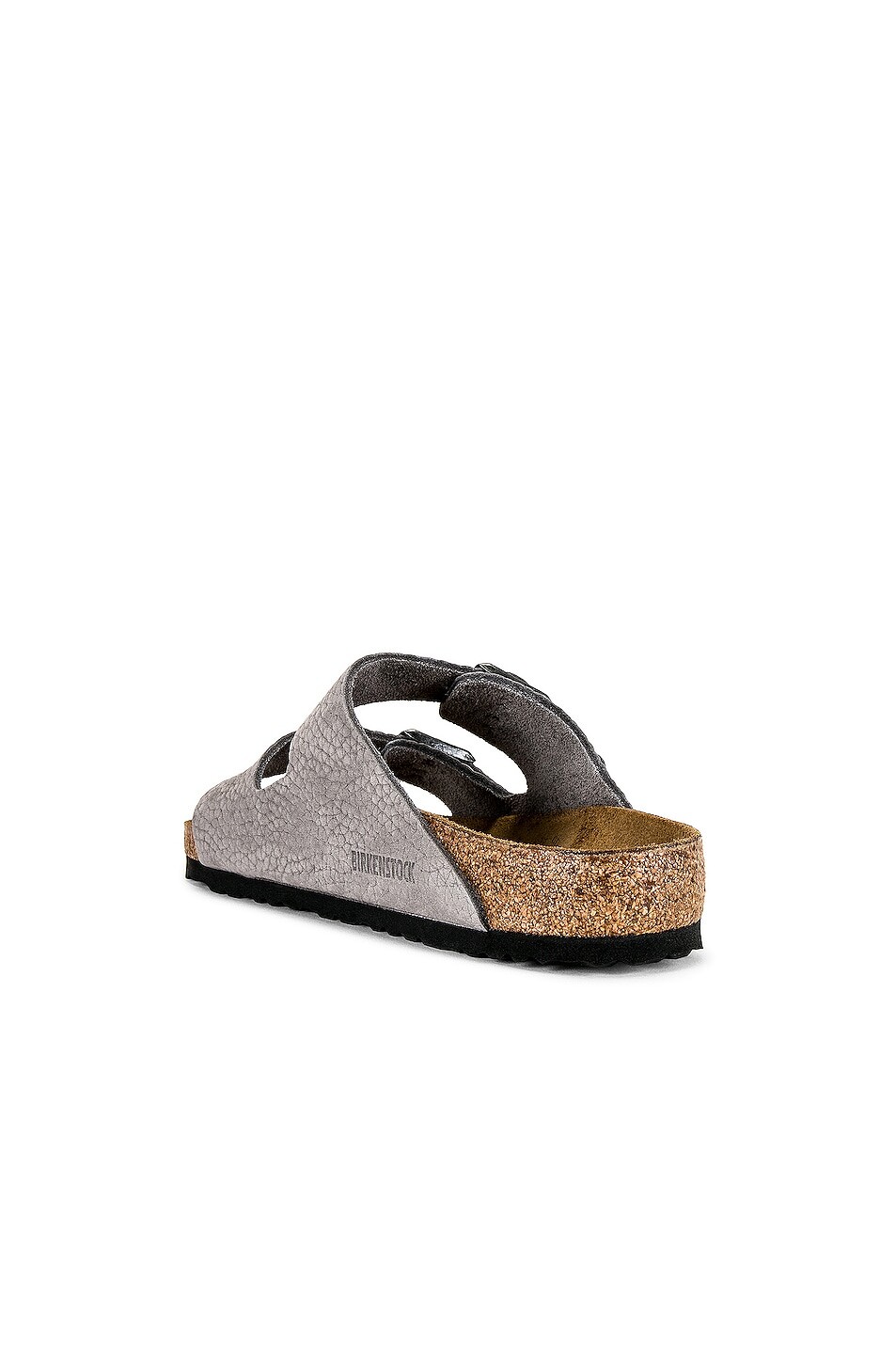 Шлепанцы Birkenstock Arizona, цвет Desert Buck & Whale Gray — фото 3