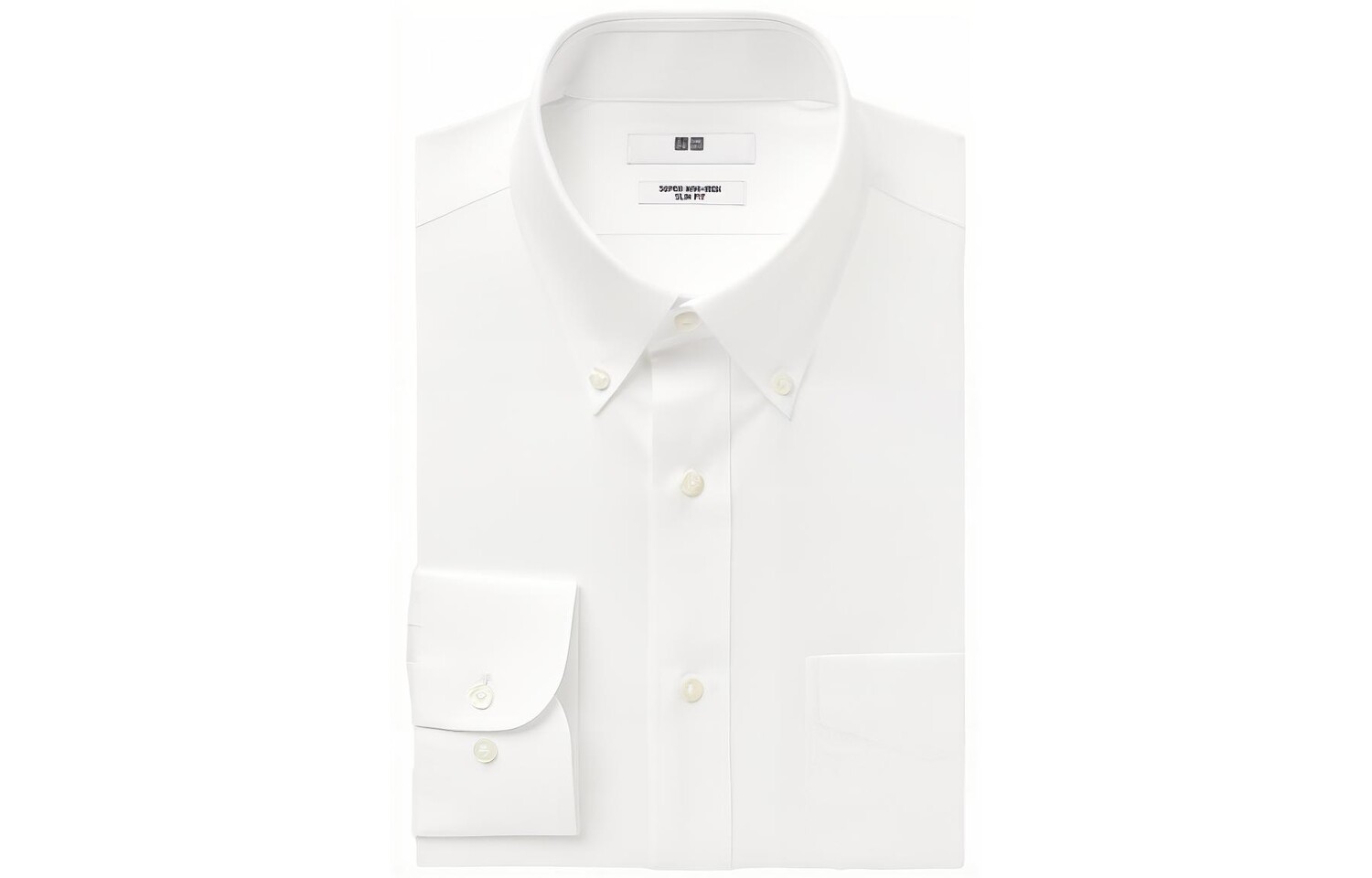 

Рубашка мужская белая -00 Uniqlo, белый
