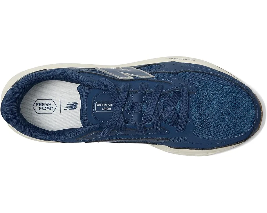 Кроссовки New Balance Fresh Foam Arishi v4 Tiralux, Dark Shoreline Blue/Nb Navy/Silver Metallic — фото 2