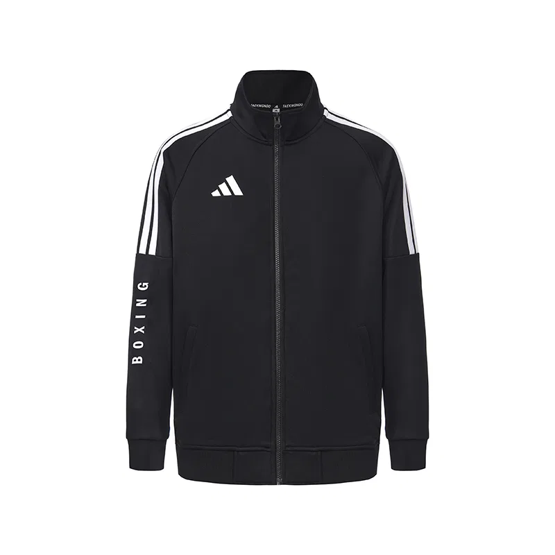 Куртка унисекс со стойкой, умеренная Adidas, Black