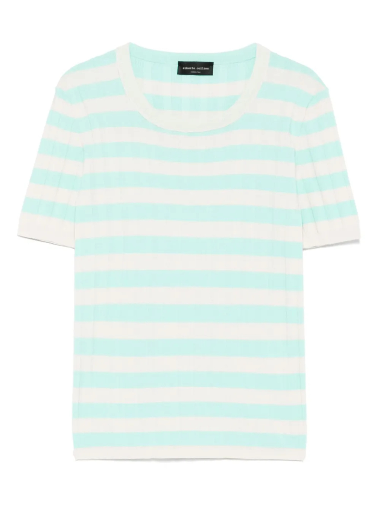 

Футболка Roberto Collina striped top, синий