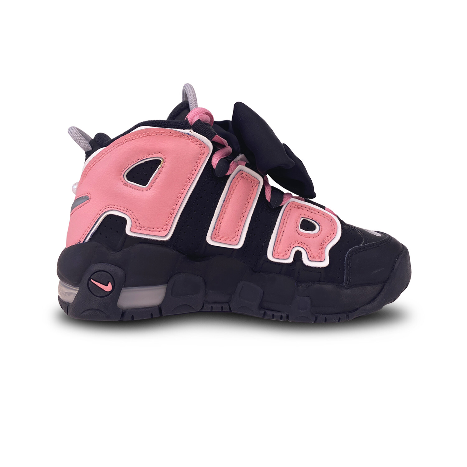 Женские баскетбольные кроссовки Nike Air More Uptempo Vintage,   Pink — фото 2