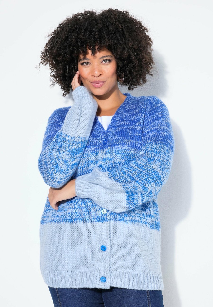 

Кардиган Angel of Style STRAIGHT FIT MELANGE BALLON-ÄRMEL, Blue