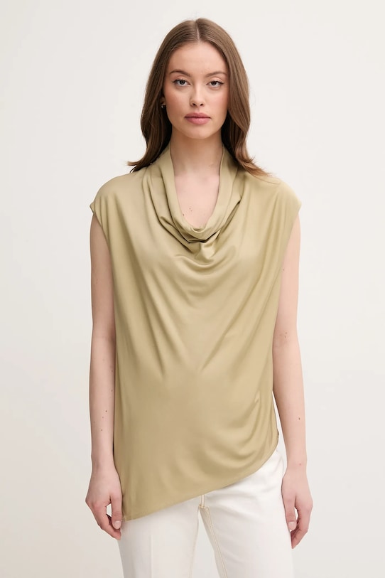 

Блузка Sisley, зеленый