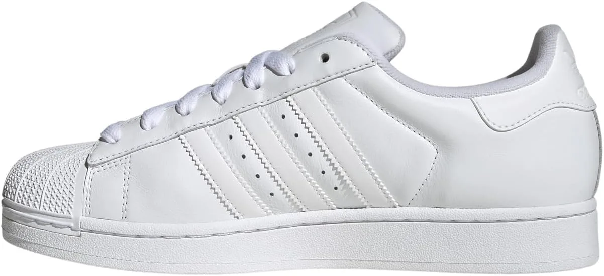 Мужские повседневные кроссовки Adidas Superstar II JI0080 белого цвета — фото 2