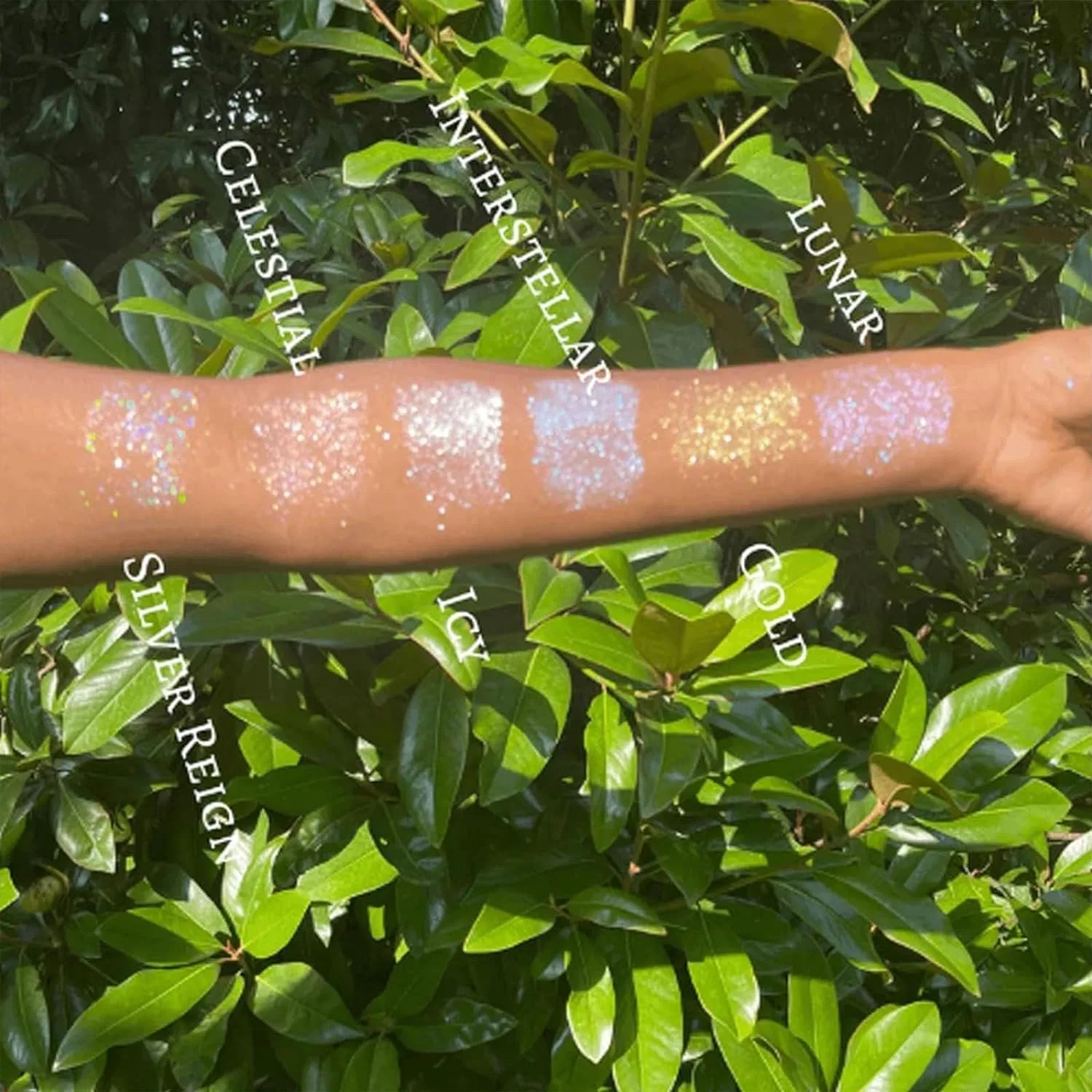 Масло-шиммер для тела Orphic Body Glitter Oil, 30 мл (Icy) Soumiey, Icy — фото 4