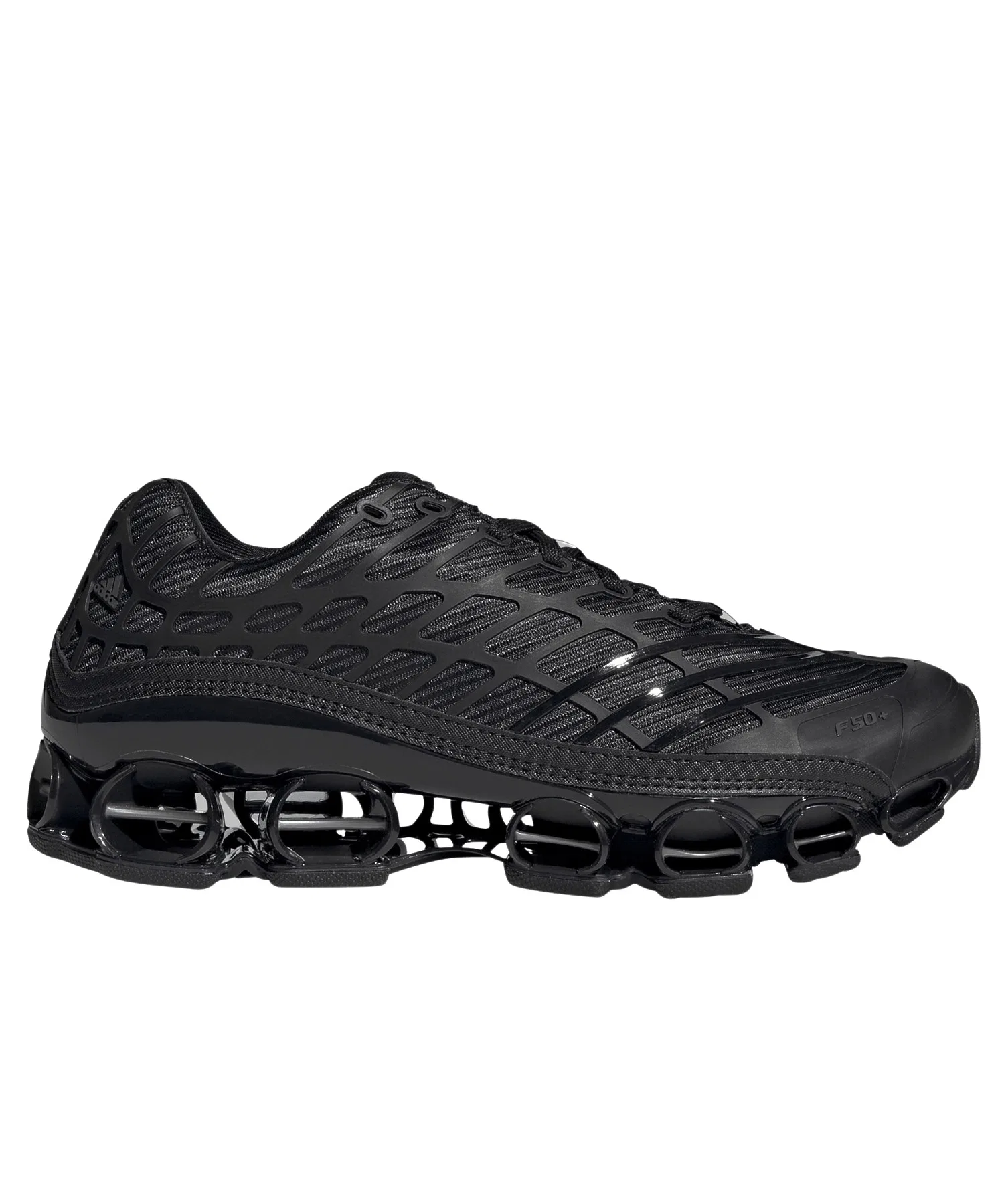 Мужские/женские кроссовки с кейджем adidas Originals MEGARIDE F50 чёрные — фото 2