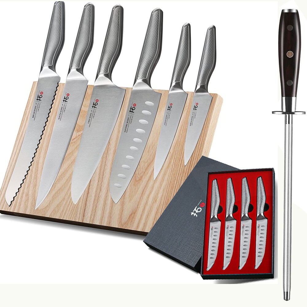 

Набор ножей с заточкой Turwho Chef Santoku Chef