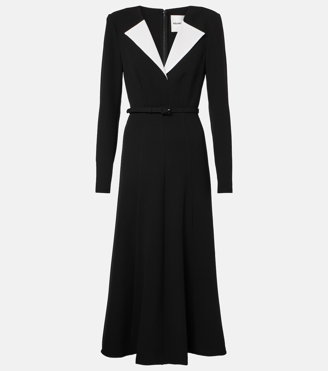 

Платье миди Cady Roland Mouret, черный