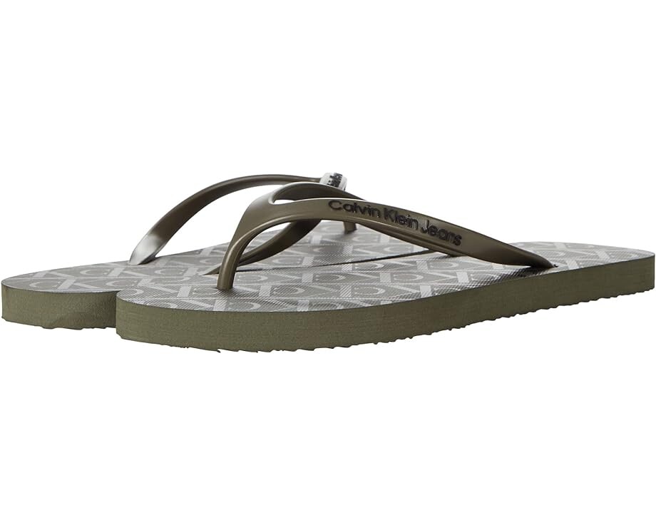 

Сандалии Calvin Klein Sula, цвет Olive Night/Black