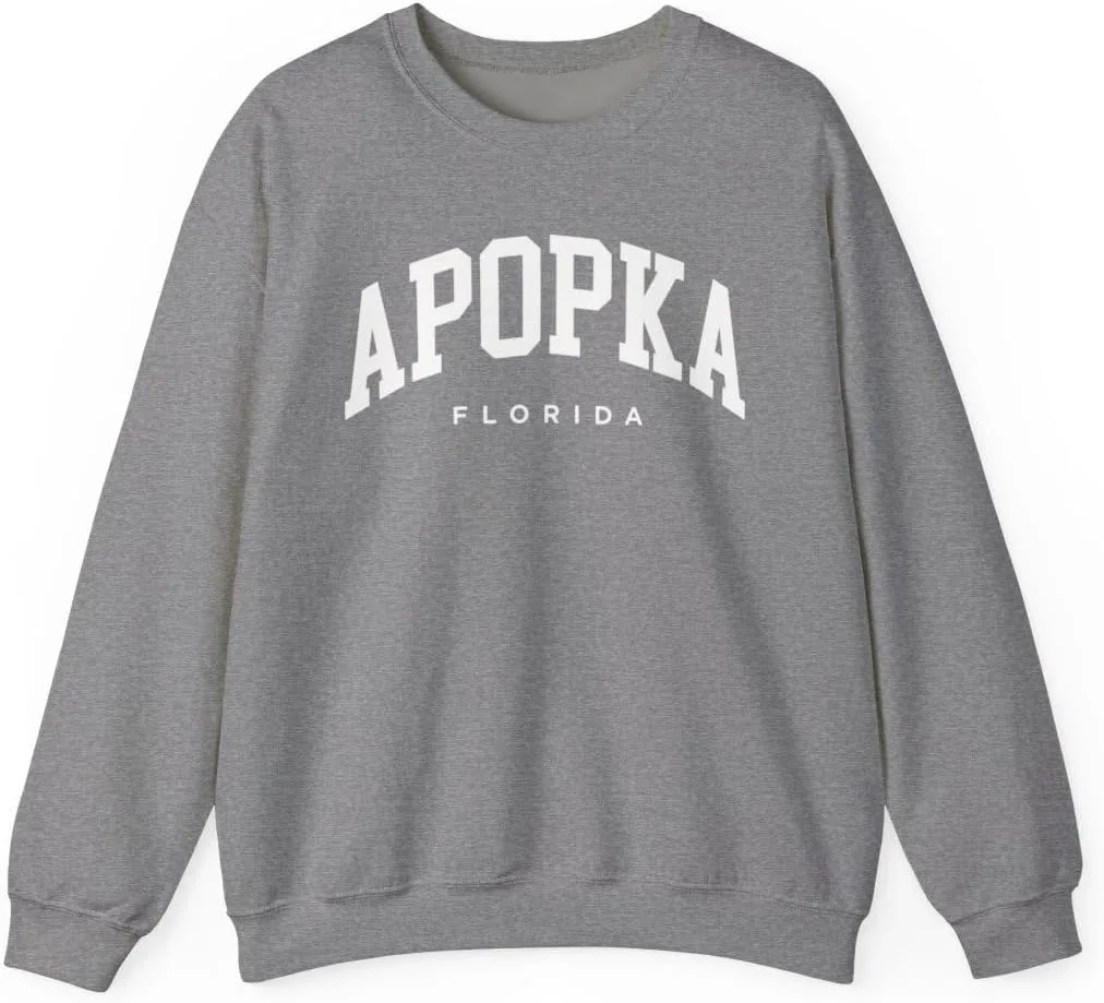 

Футболка с длинным рукавом Apopka Florida Adult Unisex CUSTOMI