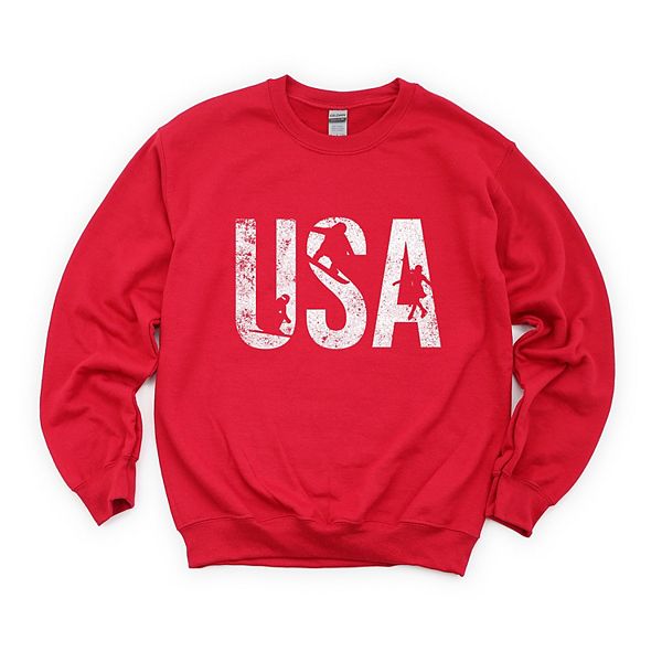 

Графический свитшот для зимних видов спорта USA Simply Sage Market, Red, Зеленый, Графический свитшот для зимних видов спорта USA Simply Sage Market, Red