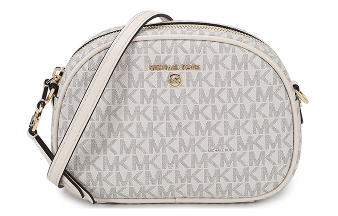 

Искусственная кожа Сумка через плечо, Сумка на плечо Трампетс Женская Ванильный белый MICHAEL KORS