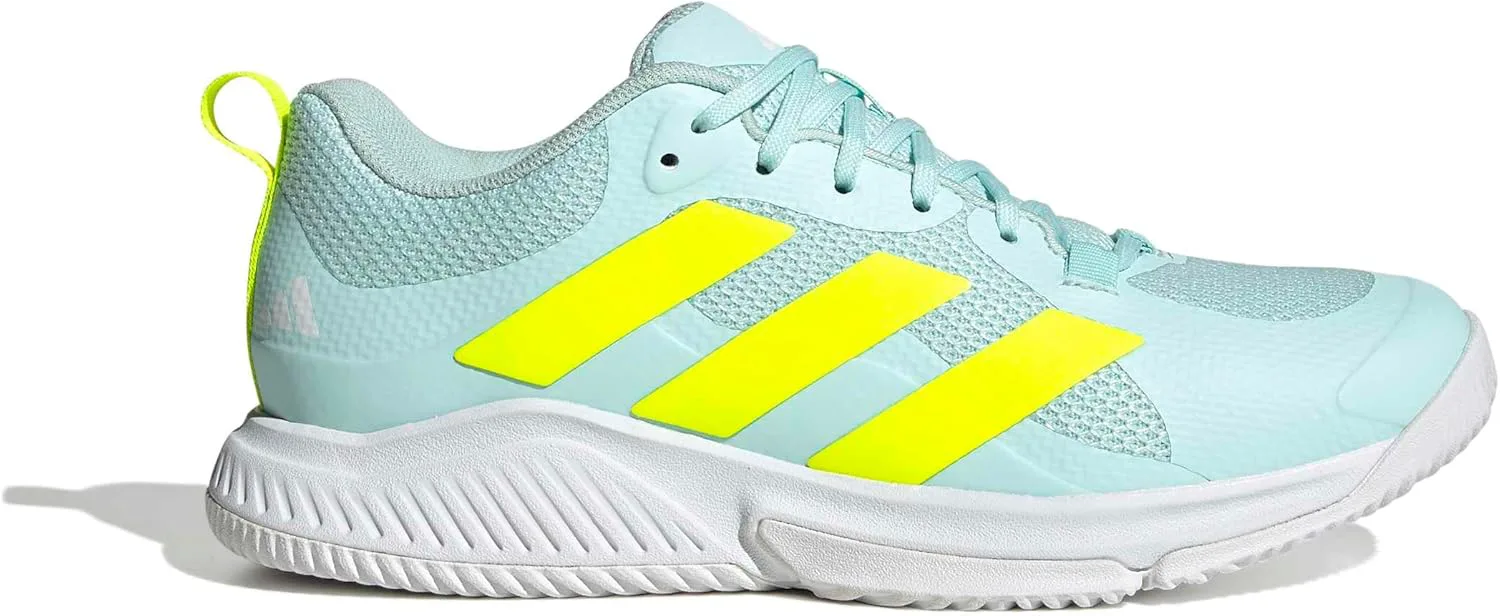 Женские кроссовки Adidas Court Team Bounce 2.0, розовый/белый — фото 2