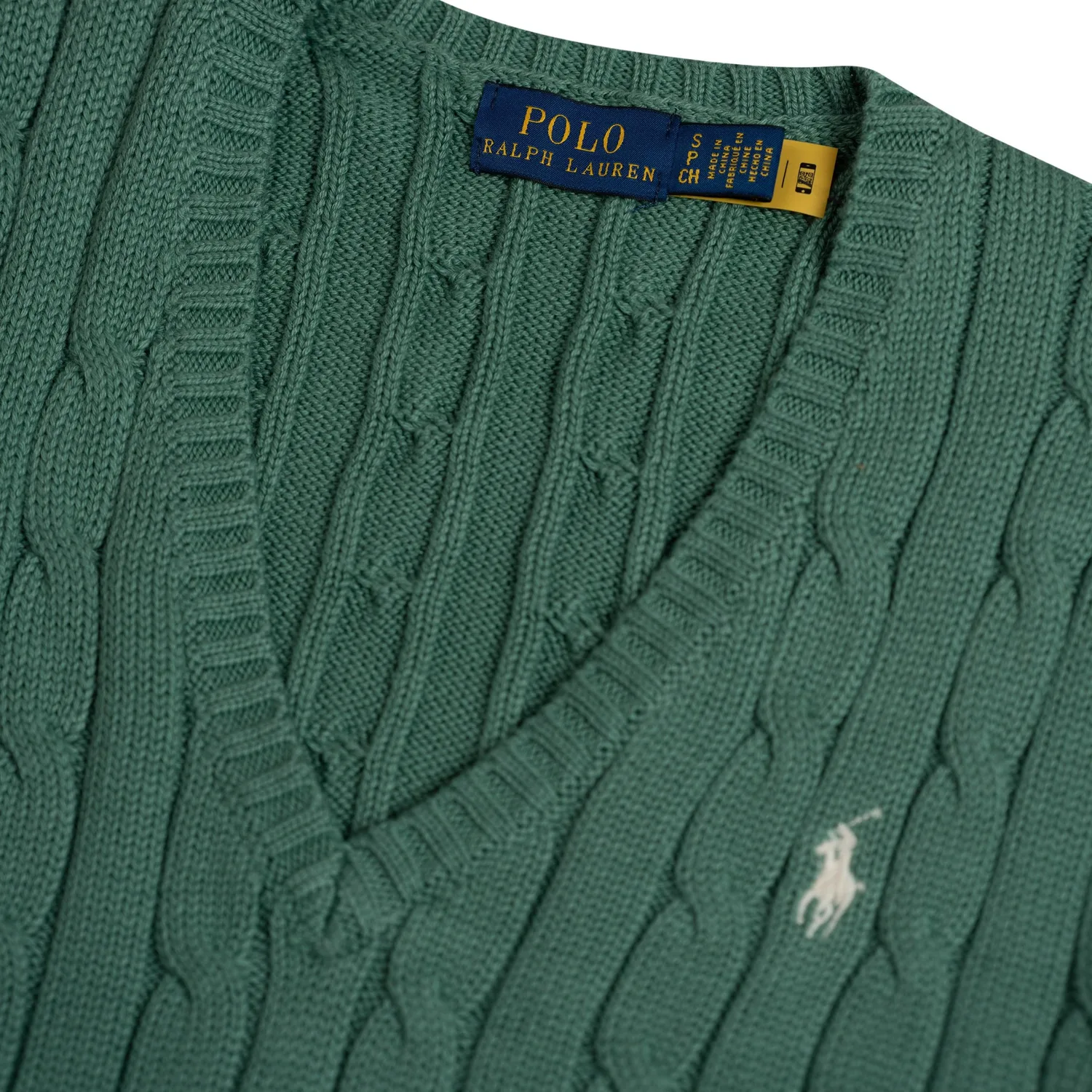 Трикотаж Women's Polo Ralph Lauren, зеленый — фото 4