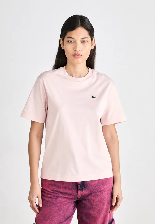 Футболка Lacoste Nidus, однотонная, белая