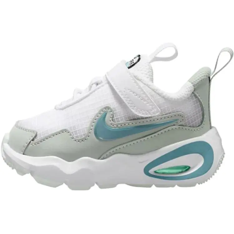 Низкие кроссовки Air Max Nova с защитой от истирания для младенцев и малышей Nike, белый/зеленый — фото 2