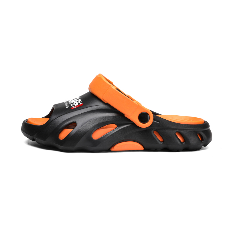 

Нескользящие быстросохнущие сандалии для мужчин Binary, Black Orange