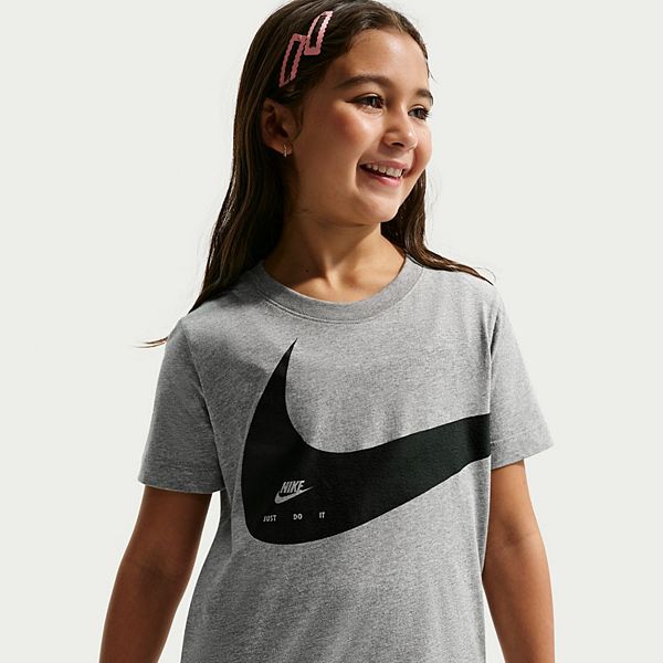 

Детская футболка Club Energy с принтом Nike, Dk Grey Heather