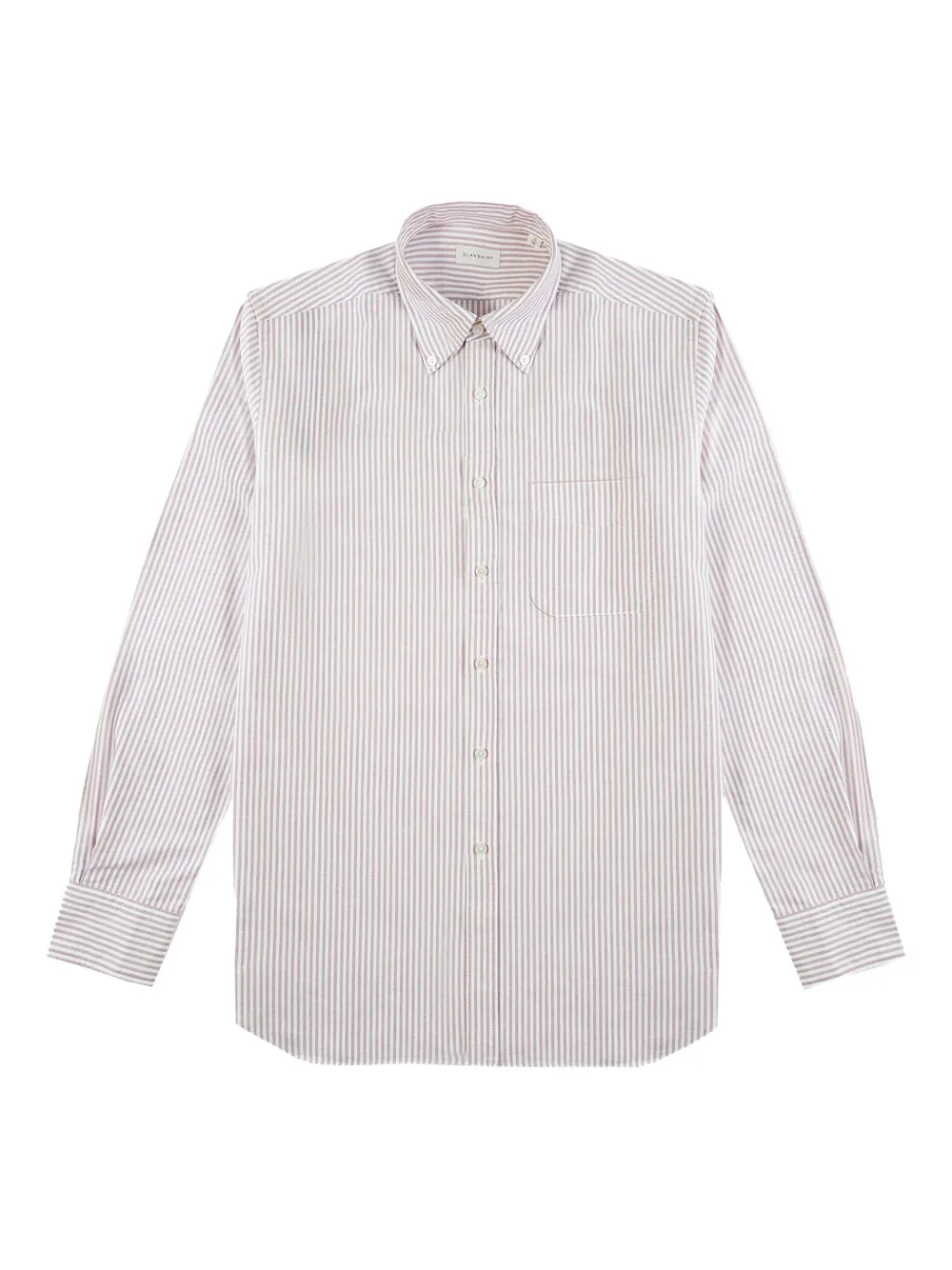 

Рубашка из оксфорда в полоску Glanshirt, белый