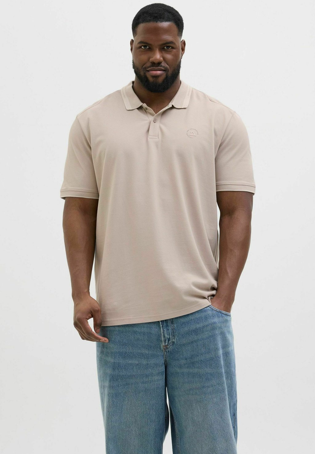 

Рубашка поло EINFAR Jack & Jones, бежевый