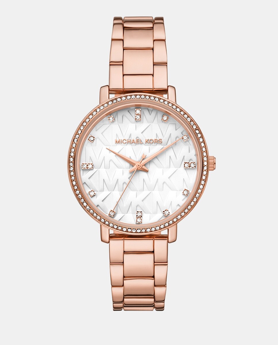 

Pyper MK4594 Женские часы из розового сплава Michael Kors, розовый