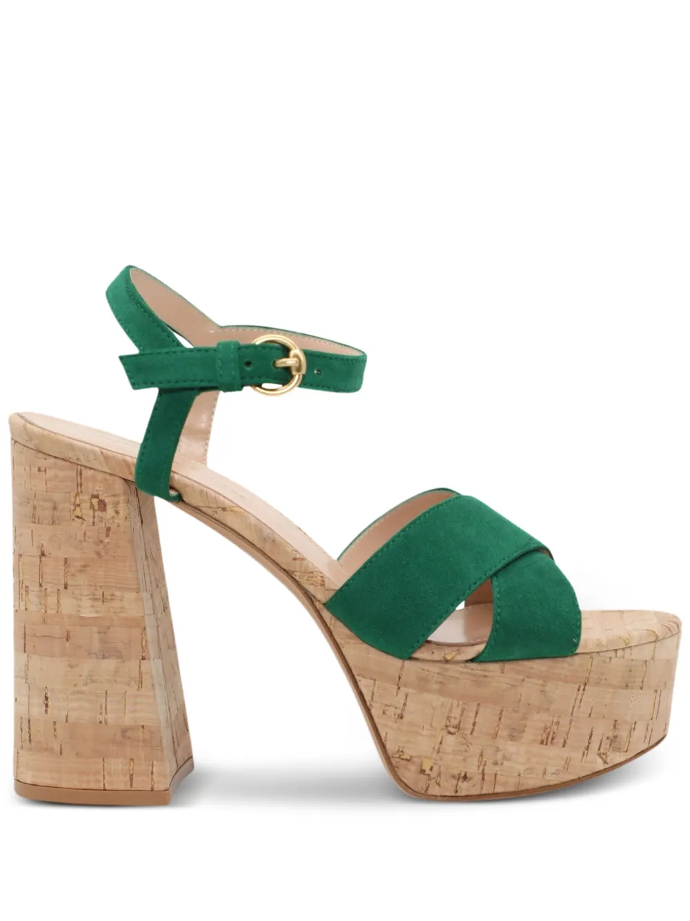 Босоножки Bebe 120 Gianvito Rossi, зеленый