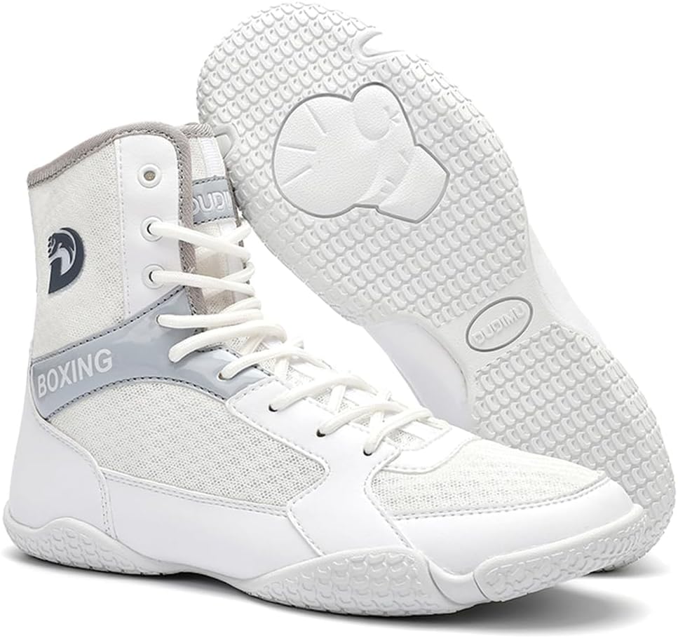 

Мужские борцовки с высокой посадкой, спортивные боксерские ботинки, противоскользящие, удобные для борьбы, пауэрлифтинга, становой тяги и приседаний Hiuzylqx, C