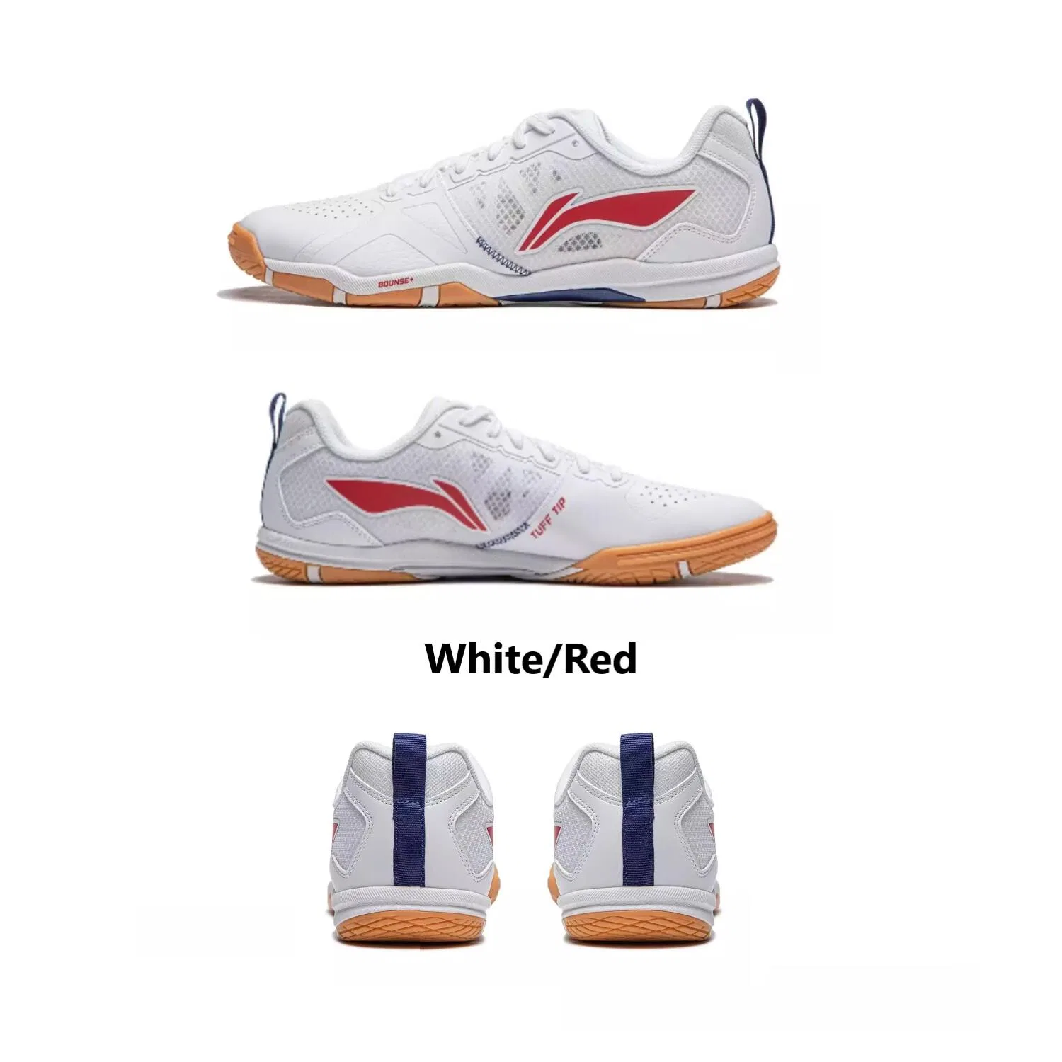 Кроссовки для настольного тенниса «Eagle Eye 2.0 Challenger» от Li-Ning, White/Red — фото 3