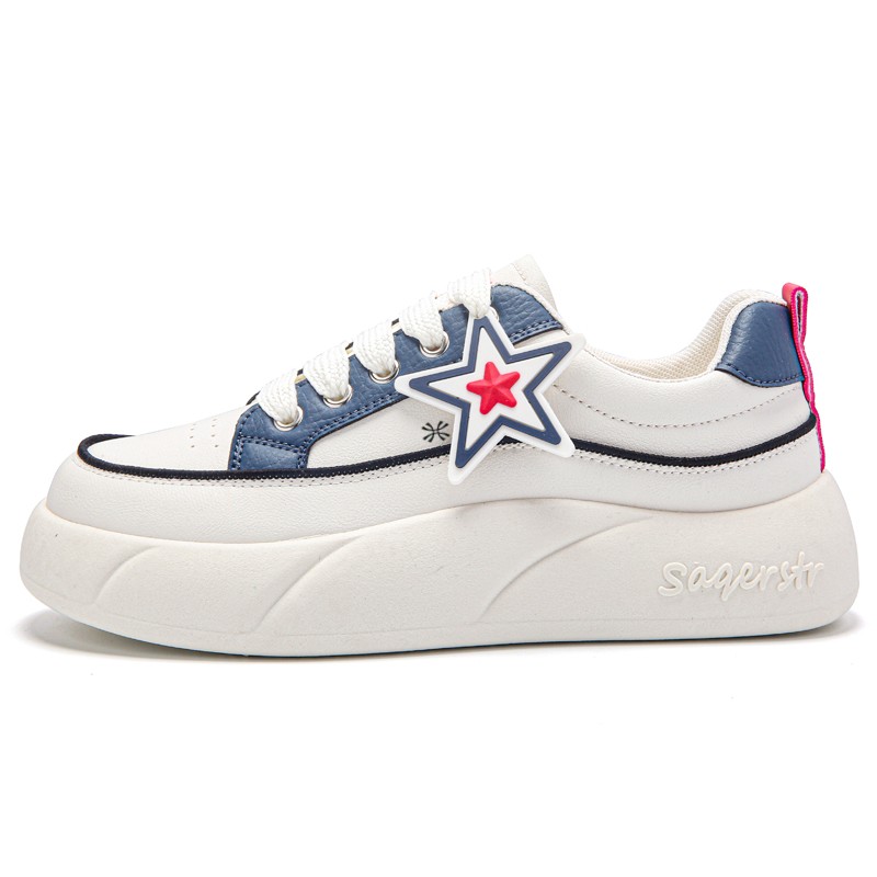 

Нескользящие и износостойкие дышащие низкие кроссовки для детей и подростков YUZHAOLIN, бежевый/синий