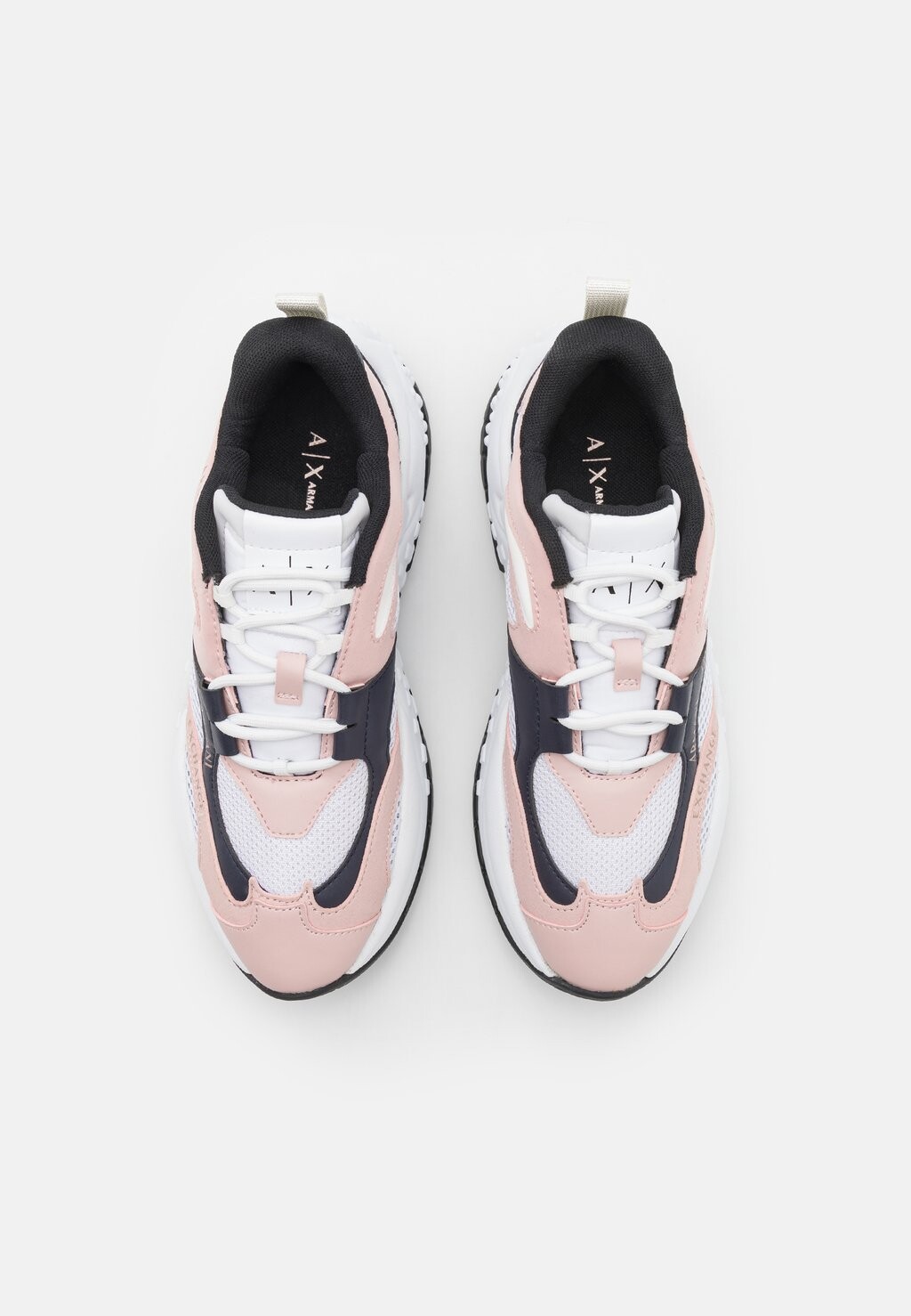 

Кроссовки LACE UP Armani Exchange, цвет Rose/Dark Blue/Optic White