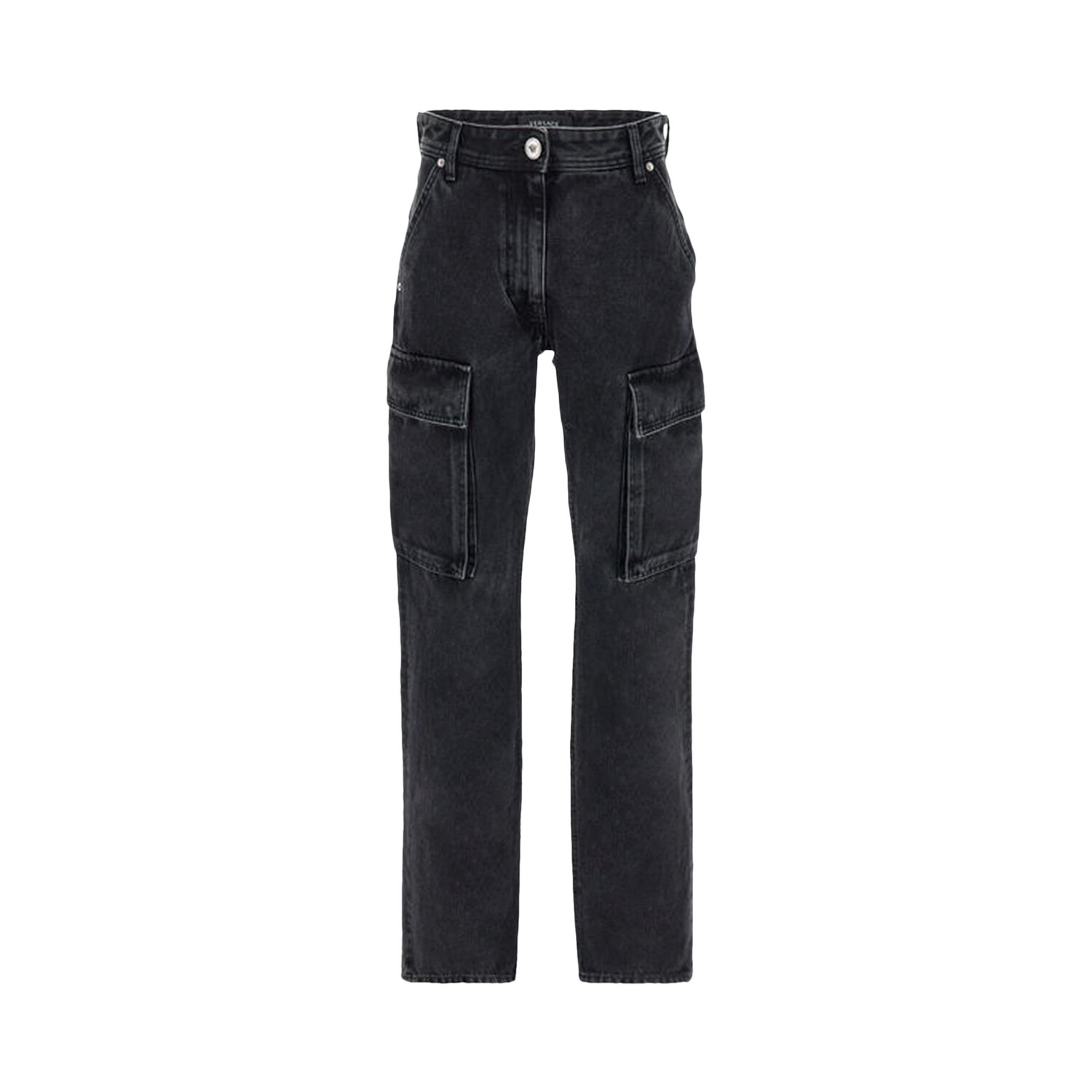 

Джинсы Versace Stone Wash, цвет Faded Washed Black