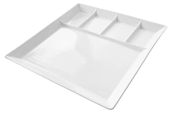 

Тарелка для гурманов 193219 Cookinglife, белый