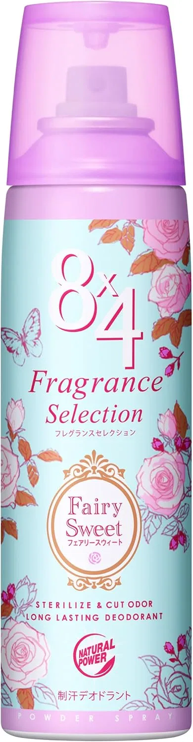 Спрей-пудра 8x4 Powder Spray Fragrance Selection Fairy Sweet 150g Kao