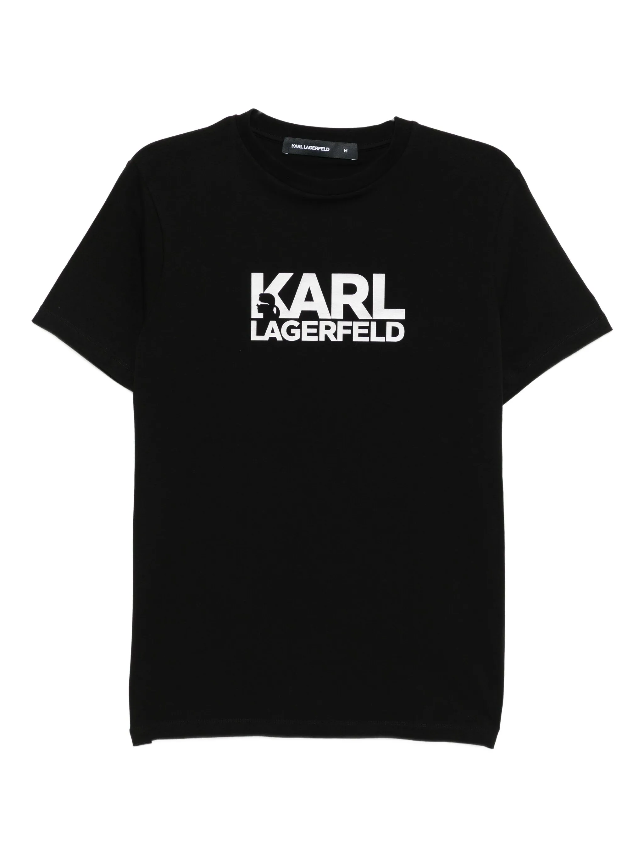 

Футболка с логотипом Karl Lagerfeld, черный