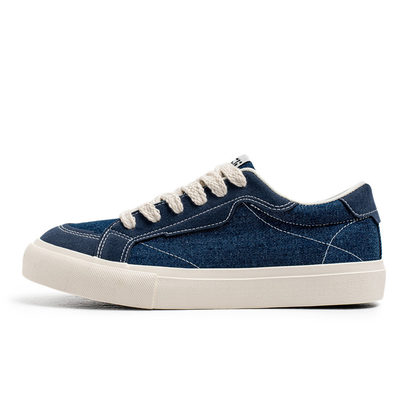 

YIVELOVE Износостойкие дышащие легкие мужские кеды деним, цвет Denim Blue