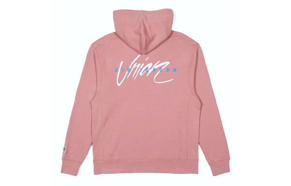 Толстовка Air Jordan x Union LA Sports Hooded Men Pink/Red, красный — фото 2