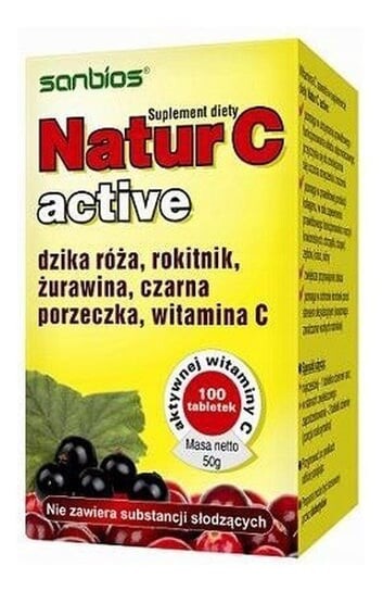 

Sanbios, Nature C Active, 100 таблеток