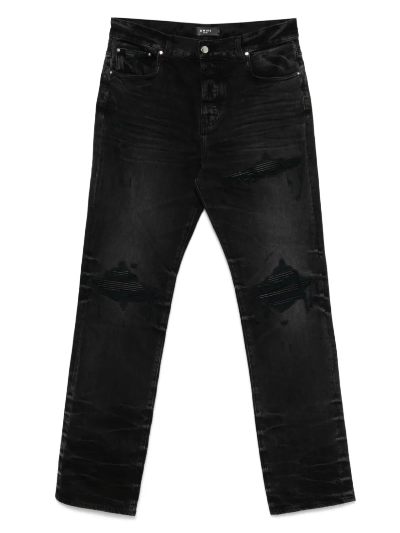 

AMIRI хлопковые джинсы, черный