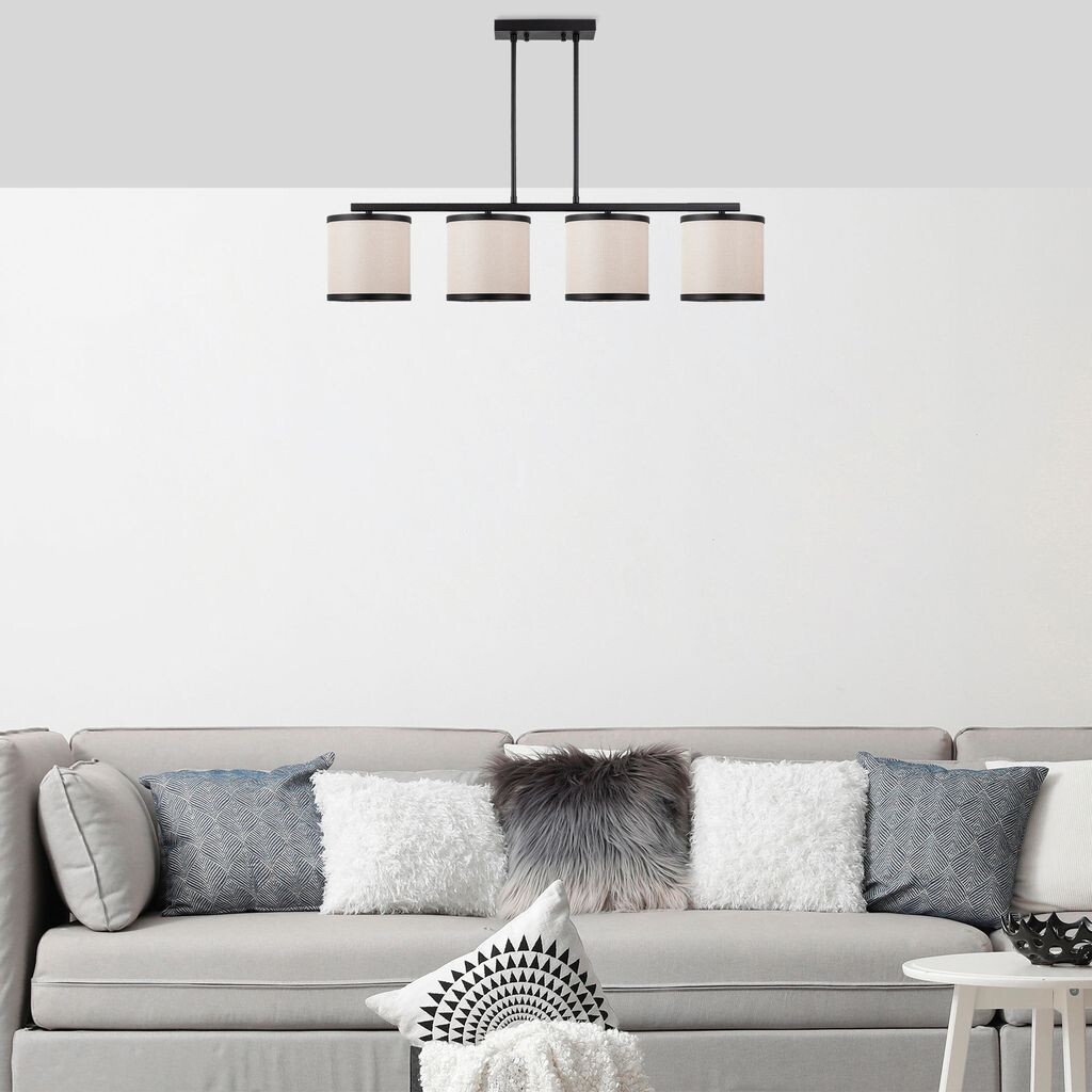 

Opviq, WAY- WAYFLG, черный, люстра, 107 x 20 x 68 см, металлический корпус