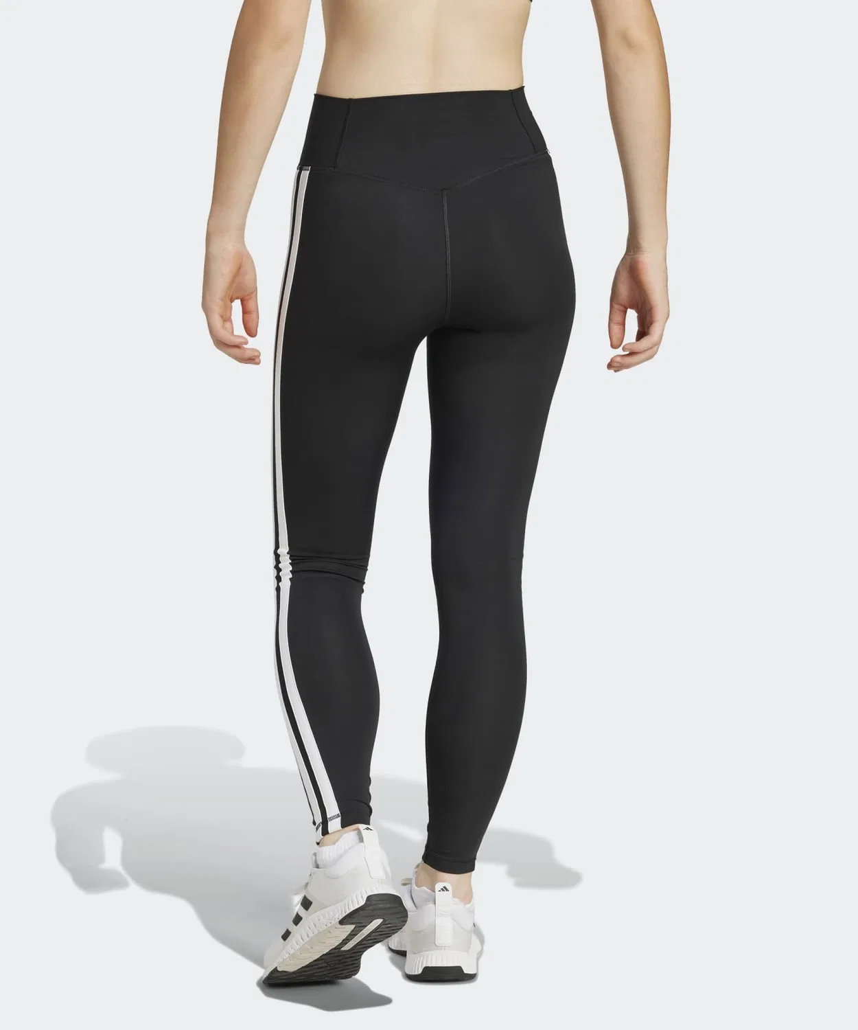 Тренировочные лосины CLIMACOOL 7/8 adidas чёрные — фото 2