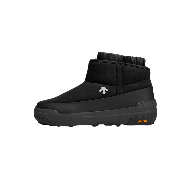 SKI STYLE термостойкие износостойкие короткие зимние ботинки унисекс DESCENTE, Bk-Black