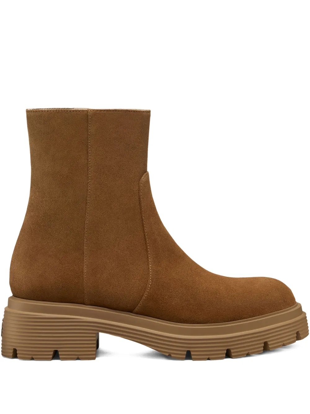 Ботинки на молнии Hudson Lite Stuart Weitzman, коричневый